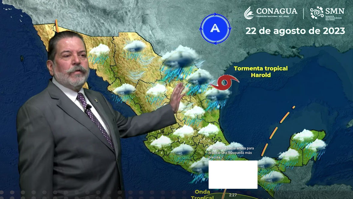 21 de agosto de 2023 #Pronóstico del Tiempo 18h