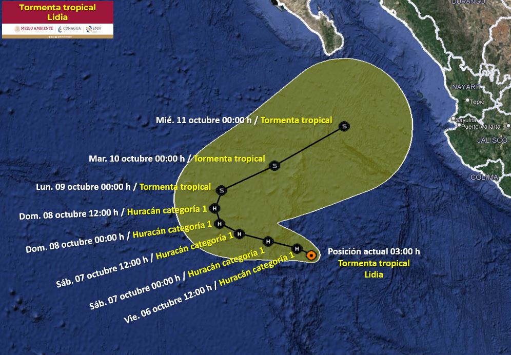 Pronóstico general 06 de octubre del 2023